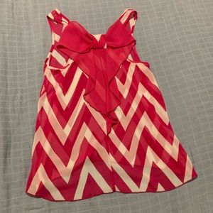 Hot Pink Chevron Tank